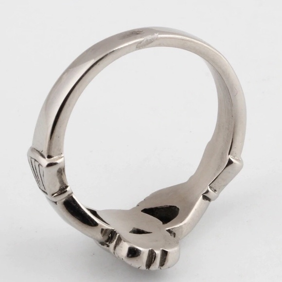 Stainless Steel Claddagh Ring - Picture 6 of 7